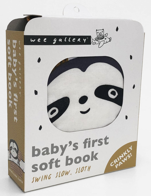 Swing Slow, Sloth (2020 Edition): Baby's First Soft Book (Wee Gallery Cloth Books) Cover Image