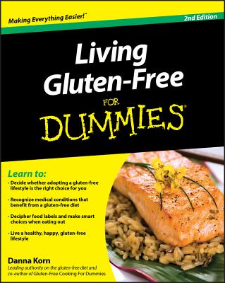 Living Gluten-Free For Dummies, 2nd Edition By Korn Cover Image