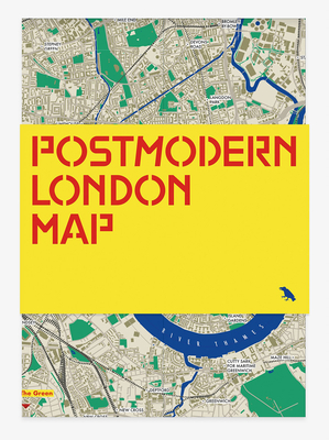 Postmodern London Map: Guide to Postmodernist Architecture in London Cover Image