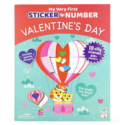 Valentine's Day: My Very First Sticker by Number Cover Image