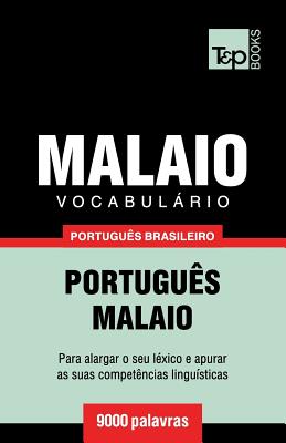 Vocabulário Português Brasileiro-Malaio - 9000 palavras By Andrey Taranov Cover Image