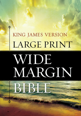 Large Print Wide Margin Bible-KJV By Hendrickson Publishers (Created by) Cover Image