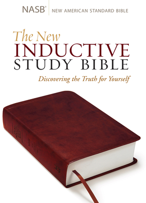 The New Inductive Study Bible (Nasb, Milano Softone, Burgundy) Cover Image
