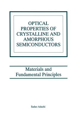 Cover for Optical Properties of Crystalline and Amorphous Semiconductors
