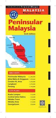 Peninsular Malaysia Regional Map (Periplus Travel Maps)