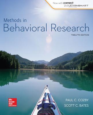 Methods in Behavioral Research By Paul Cozby, Scott Bates Cover Image