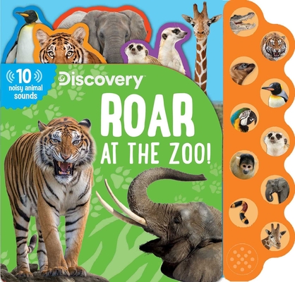 Discovery: Roar at the Zoo! (10-Button Sound Books) By Thea Feldman Cover Image
