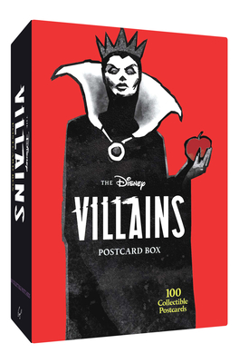 The Disney Villains Postcard Box: 100 Collectible Postcards (Disney x Chronicle Books) By Disney, Cover Image