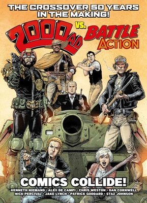 2000 AD Vs Battle Action: Comics Collide! Cover Image