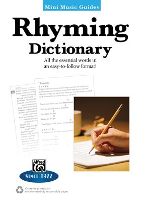 Mini Music Guides -- Rhyming Dictionary: All the Essential Words in an Easy-To-Follow Format! By Kevin M. Mitchell Cover Image
