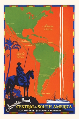 Vintage Journal Around & About Central and South America Travel Poster By Found Image Press (Producer) Cover Image
