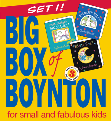 Big Box of Boynton Set 1!: Barnyard Dance! Pajama Time! Oh My Oh My Oh Dinosaurs! (Boynton on Board) Cover Image