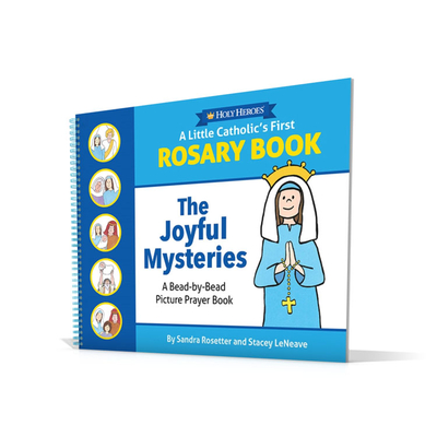 A Little Catholic's First Rosary Book - Joyful Cover Image