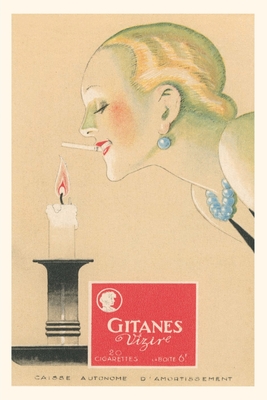 Vintage Journal Woman Lighting Gitane from Candle Cover Image