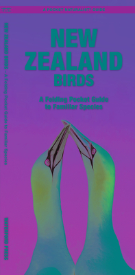 New Zealand Birds: A Folding Pocket Guide to Familiar Species (Pocket Naturalist Guide) By James Kavanagh, Waterford Press, Raymond Leung (Illustrator) Cover Image