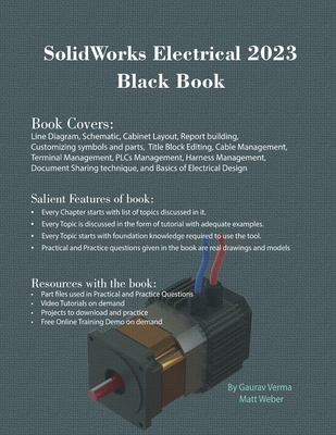 SolidWorks Electrical 2023 Black Book Cover Image