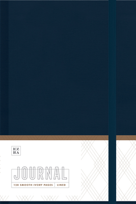 Cover for Ezra Journal, Navy Cloth