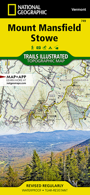 Mount Mansfield, Stowe Map (National Geographic Trails Illustrated Map #749) Cover Image