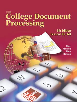 Gregg College Keyboarding and Document Processing (Gdp), Kit 2 for Word 2003 (Lessons 61-120/No Software) Cover Image