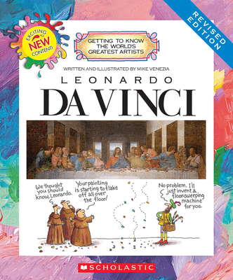 Leonardo da Vinci (Revised Edition) (Getting to Know the World's Greatest Artists) By Mike Venezia, Mike Venezia (Illustrator) Cover Image