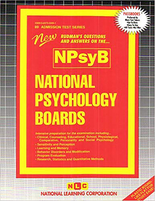 National Psychology Boards (NPSYB) (Admission Test Series #89) By National Learning Corporation Cover Image