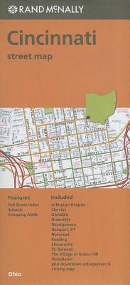 Rand McNally Folded Map: Cincinnati Street Map Cover Image