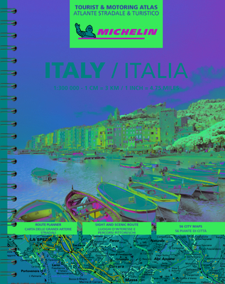 Michelin Italy Road Atlas (Atlas (Michelin)) Cover Image