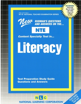 Literacy (National Teacher Examination Series #70) By National Learning Corporation Cover Image