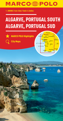 Algarve Portugal South Marco Polo Map (Marco Polo Maps) By Marco Polo Cover Image