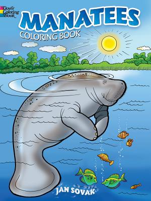 Manatees Coloring Book (Dover Nature Coloring Book)