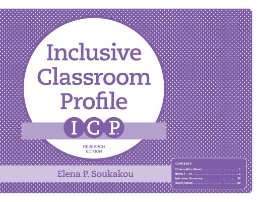 The Inclusive Classroom Profile (Icp(tm)), Research Edition Cover Image