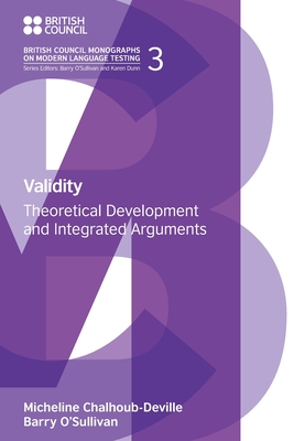 Validity: Theoretical Development and Integrated Arguments Cover Image