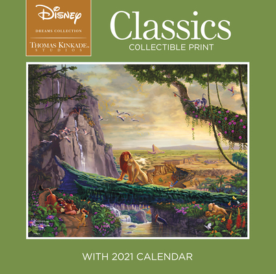 Disney Dreams Collection by Thomas Kinkade Studios: Collectible Print with 2021: Classics By Thomas Kinkade Cover Image