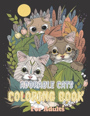 Cat Coloring Book: for Adults: Coloring Pages for Adults (Paperback)