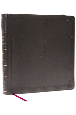 Nabre XL, Catholic Edition, Leathersoft, Black, Comfort Print: Holy Bible By Catholic Bible Press Cover Image