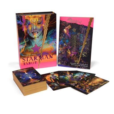 Starman Tarot Remastered: Revised and Updated David Bowie-Inspired Tarot Box Set with 78 Cards and Guide Book By Davide de Angelis Cover Image