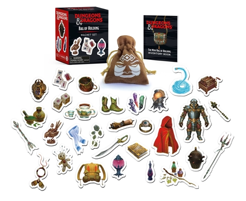 Dungeons & Dragons: Bag of Holding Magnet Set (RP Minis) By Brenna Dinon Cover Image