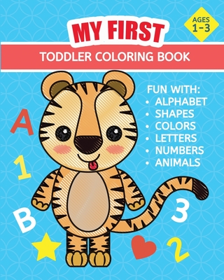 My first coloring book for toddlers 1-6: Animals, Fruits, Shapes and  Vehicles , Coloring Book for kids, Age 1-6: Press, WHB: 9798354315239:  : Books