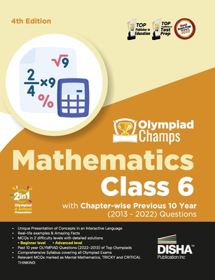 Olympiad Champs Mathematics Class 6 with Past Olympiad Questions Cover Image