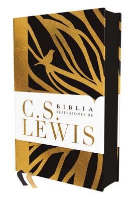 Reina Valera Revisada, Biblia Reflexiones de C. S. Lewis, Tapa Dura, Negro, Interior a DOS Colores, Comfort Print Cover Image