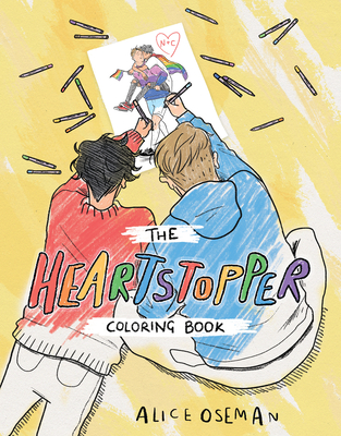 The Official Heartstopper Coloring Book Cover Image