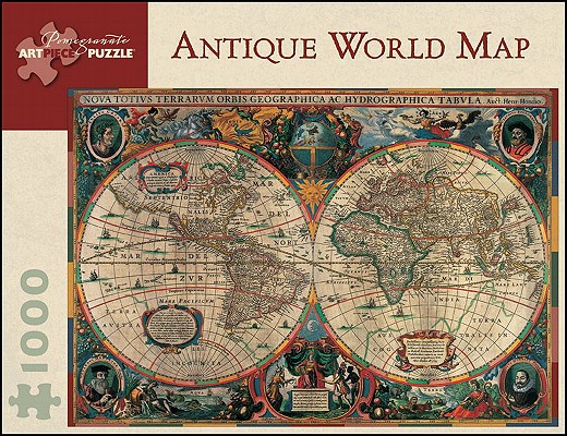 Puzzle-Antique World Map (Pomegranate Artpiece Puzzle)