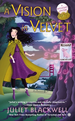 A Vision in Velvet (Witchcraft Mystery #6)