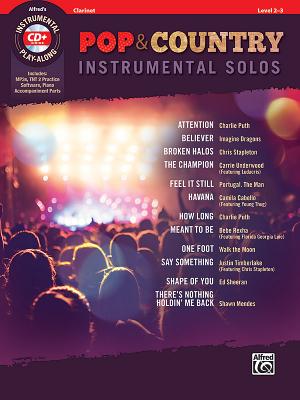 Pop & Country Instrumental Solos Clarinet: Book & CD By Bill Galliford (Editor) Cover Image