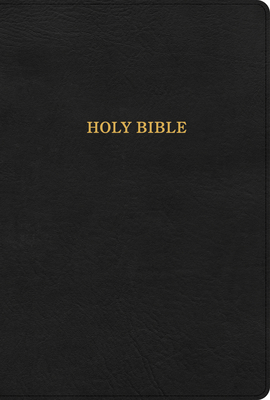 Cover for KJV Large Print Thinline Bible, Black LeatherTouch