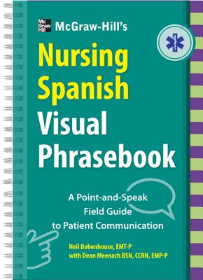 McGraw-Hill Education's Nursing Spanish Visual Phrasebook Cover Image