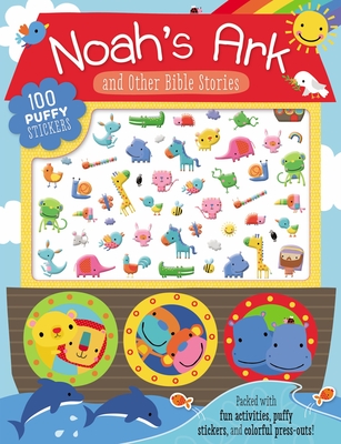 Noah's Ark and Other Bible Stories: 100 Puffy Stickers By Dawn Machell (Illustrator), Thomas Nelson Cover Image