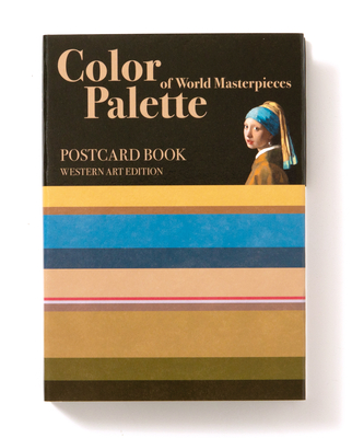 Color Palette Postcard Book of World Masterpieces: Western Art Edition  (Hardcover)