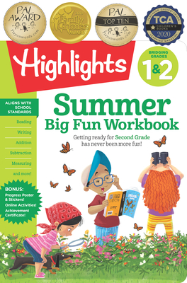 Summer Big Fun Workbook Bridging Grades 1 & 2 (Highlights Summer Learning) By Highlights Learning (Created by) Cover Image