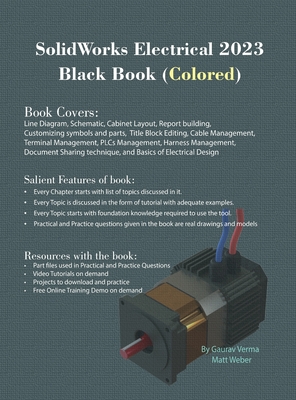 SolidWorks Electrical 2023 Black Book Cover Image